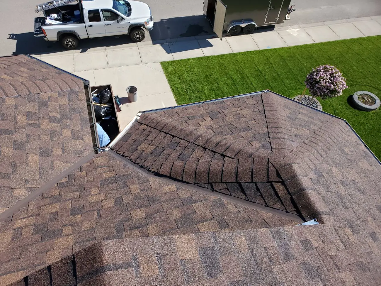 Roofing inspection